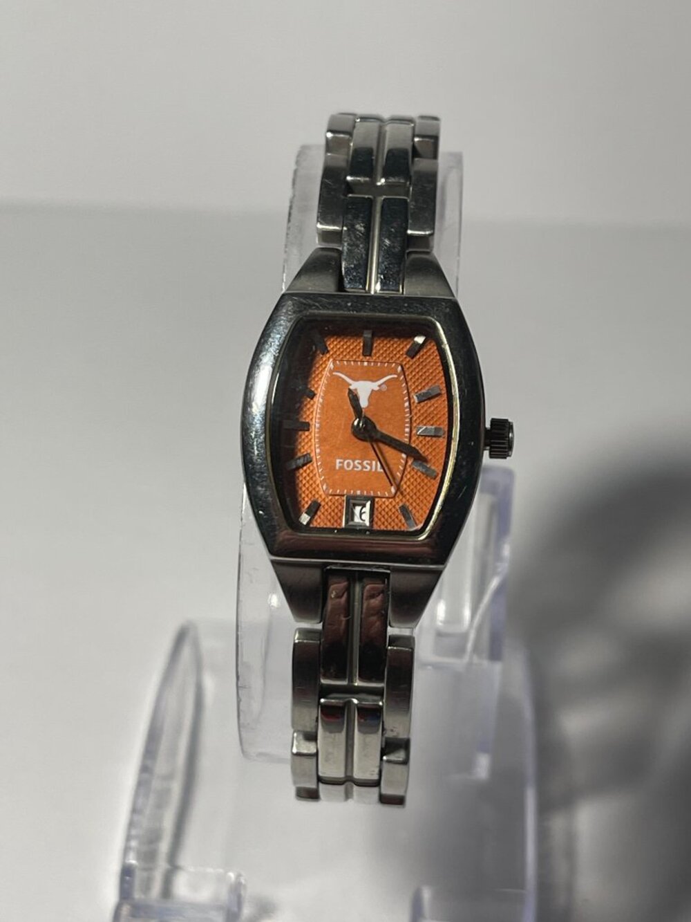 Texas Longhorns NCAA Stainless-Steel Bracelet Watch by Fossil